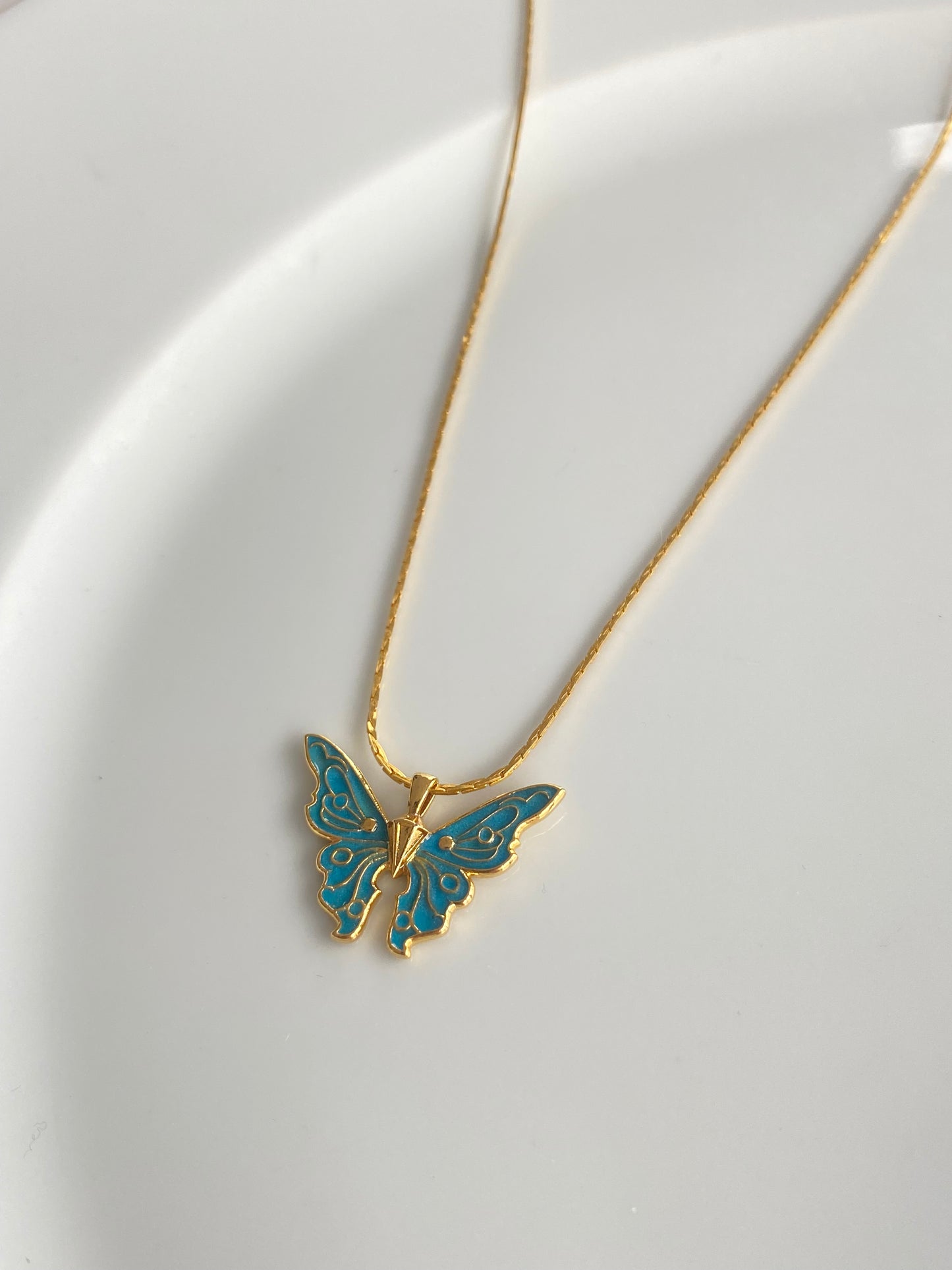 Fairytopia barbie butterfly necklace