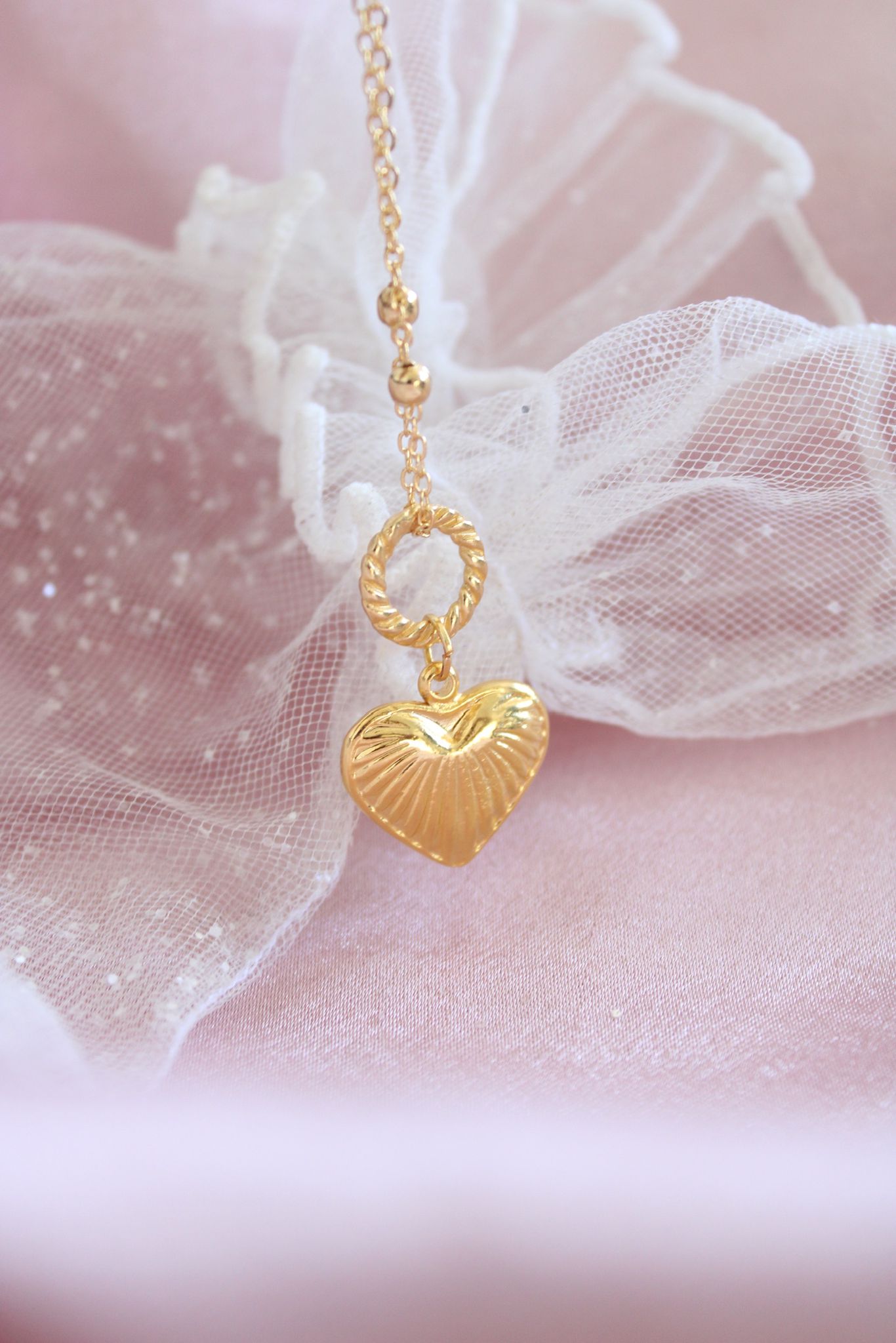Barbie Movie Heart Necklace