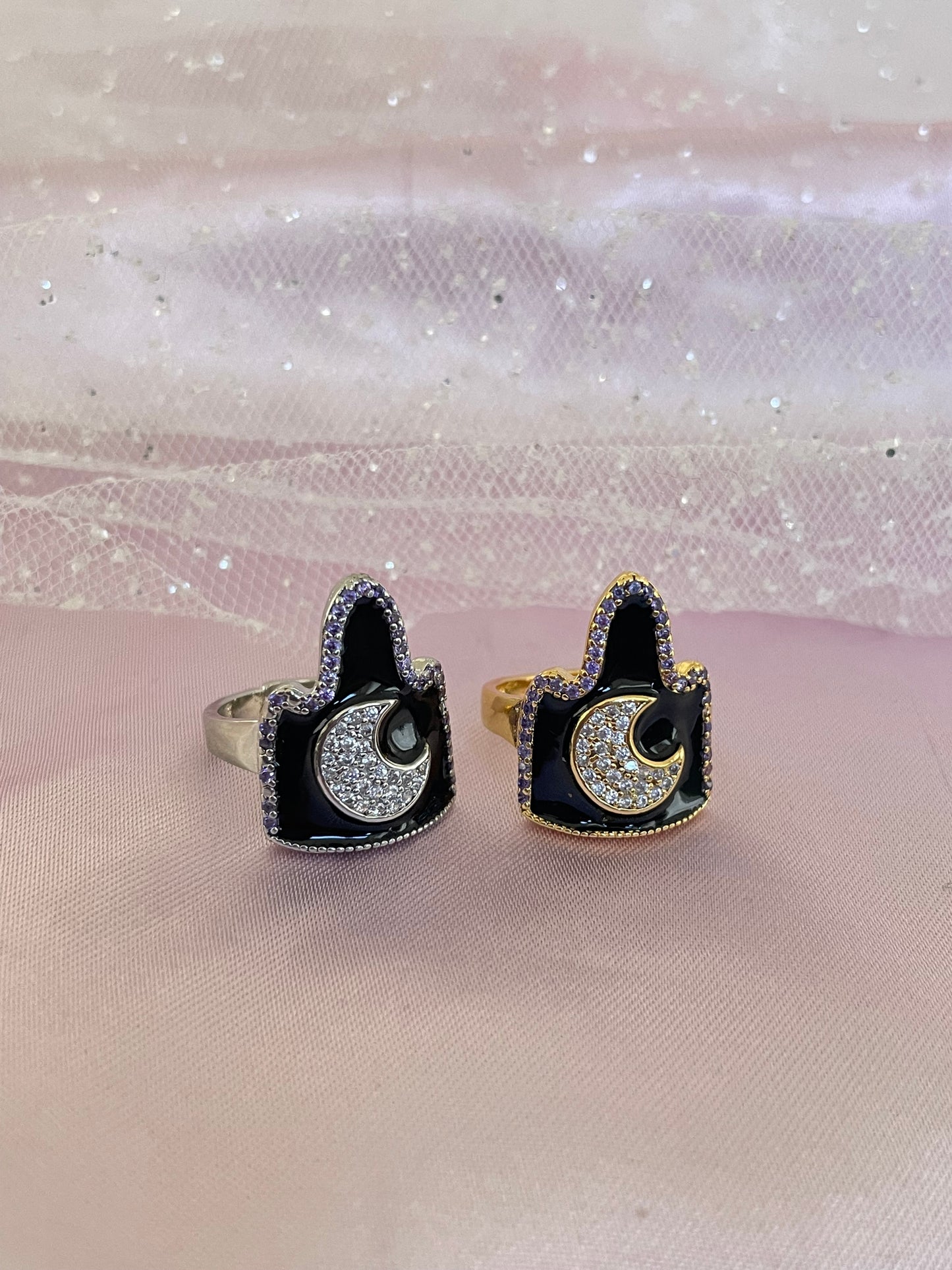 Princess Luna Cutie Mark and Crown Ring!
