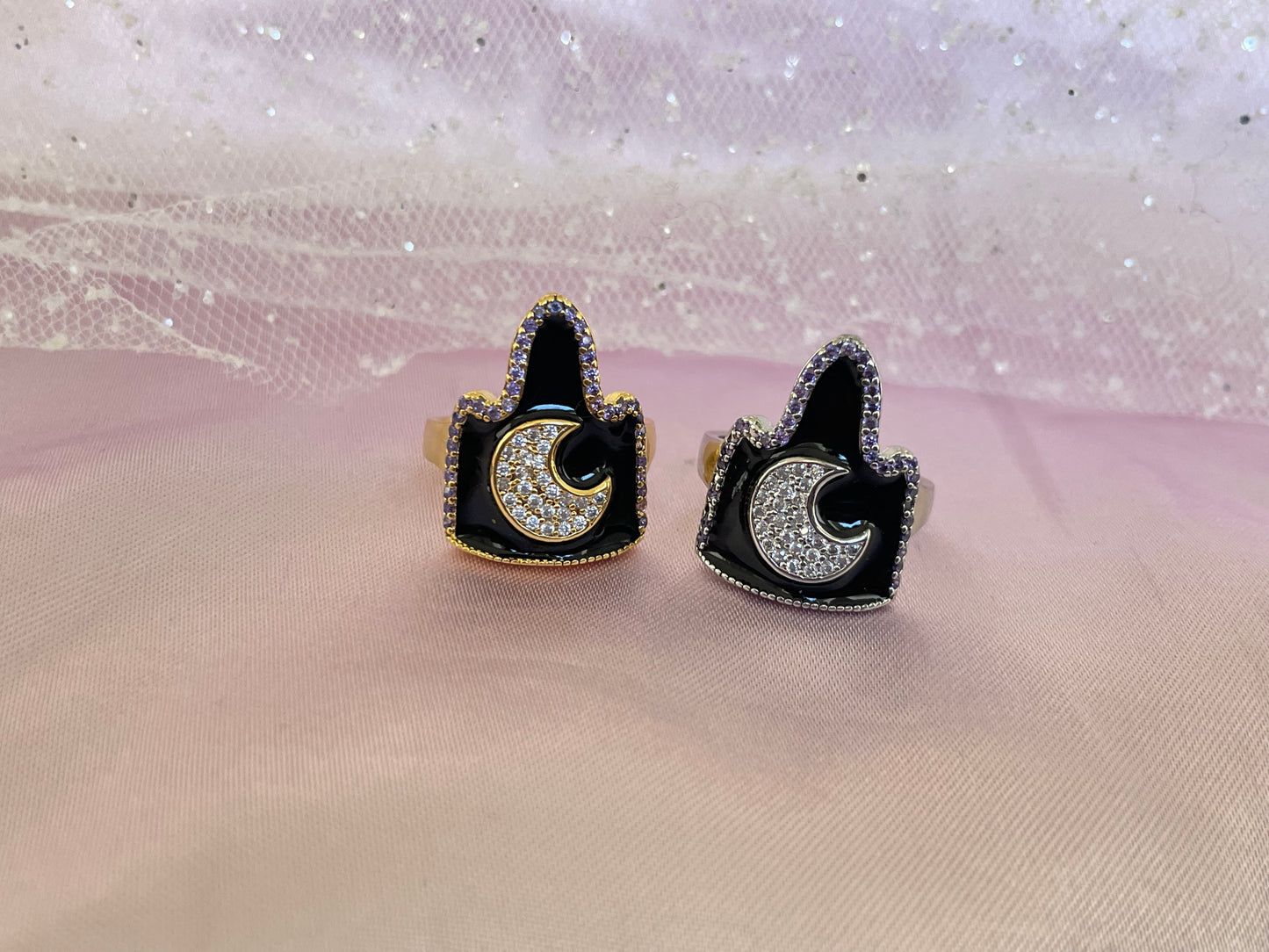 Princess Luna Cutie Mark and Crown Ring!