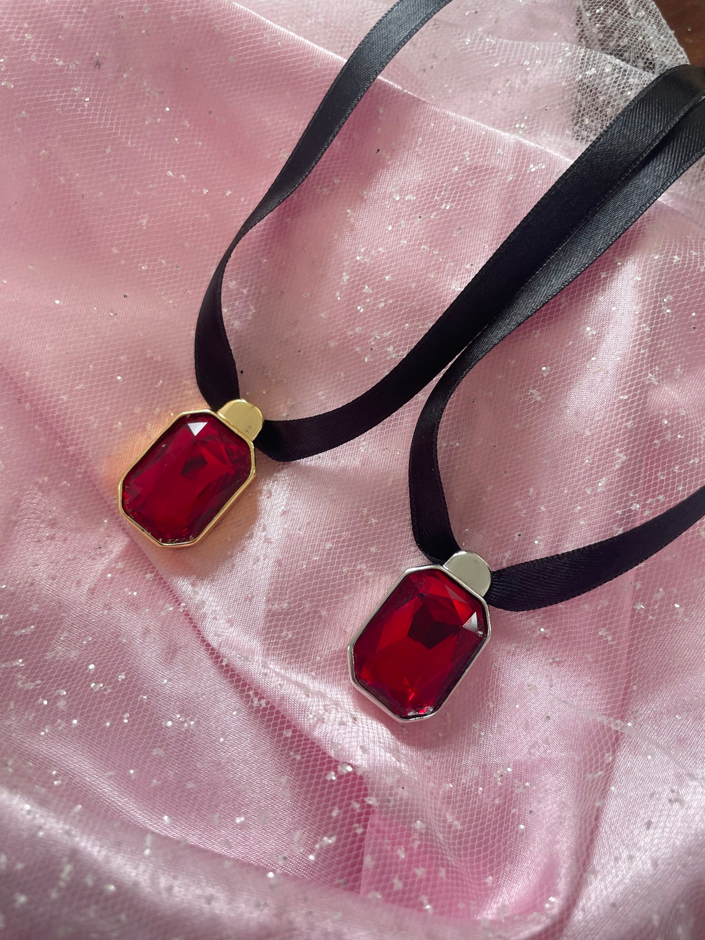 The Dazzlings necklace (2nd version, ribbon version)