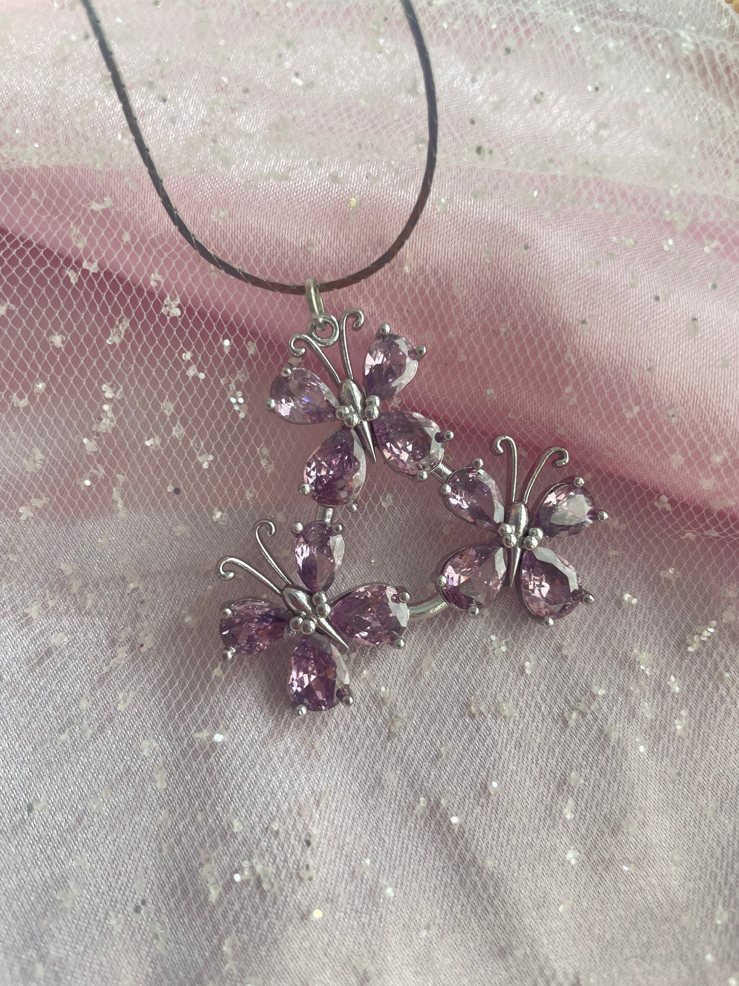 24K gold plated and 925 sterling silver Fluttershy Cutie Mark necklace