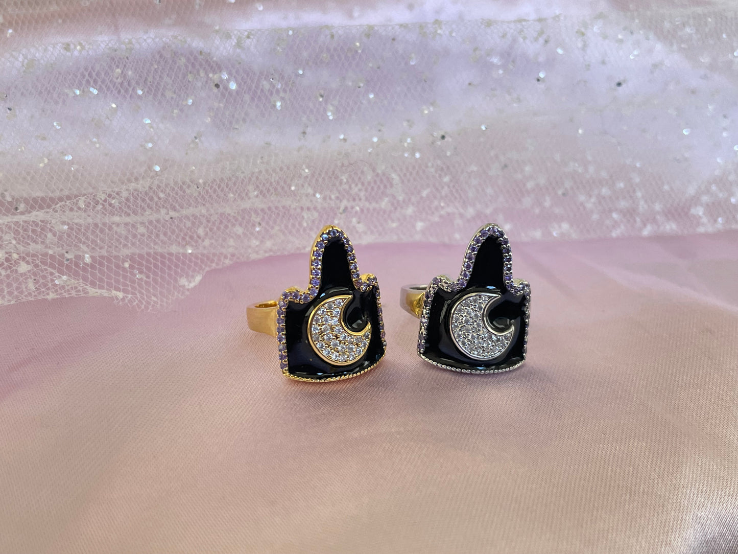 Princess Luna Cutie Mark and Crown Ring!