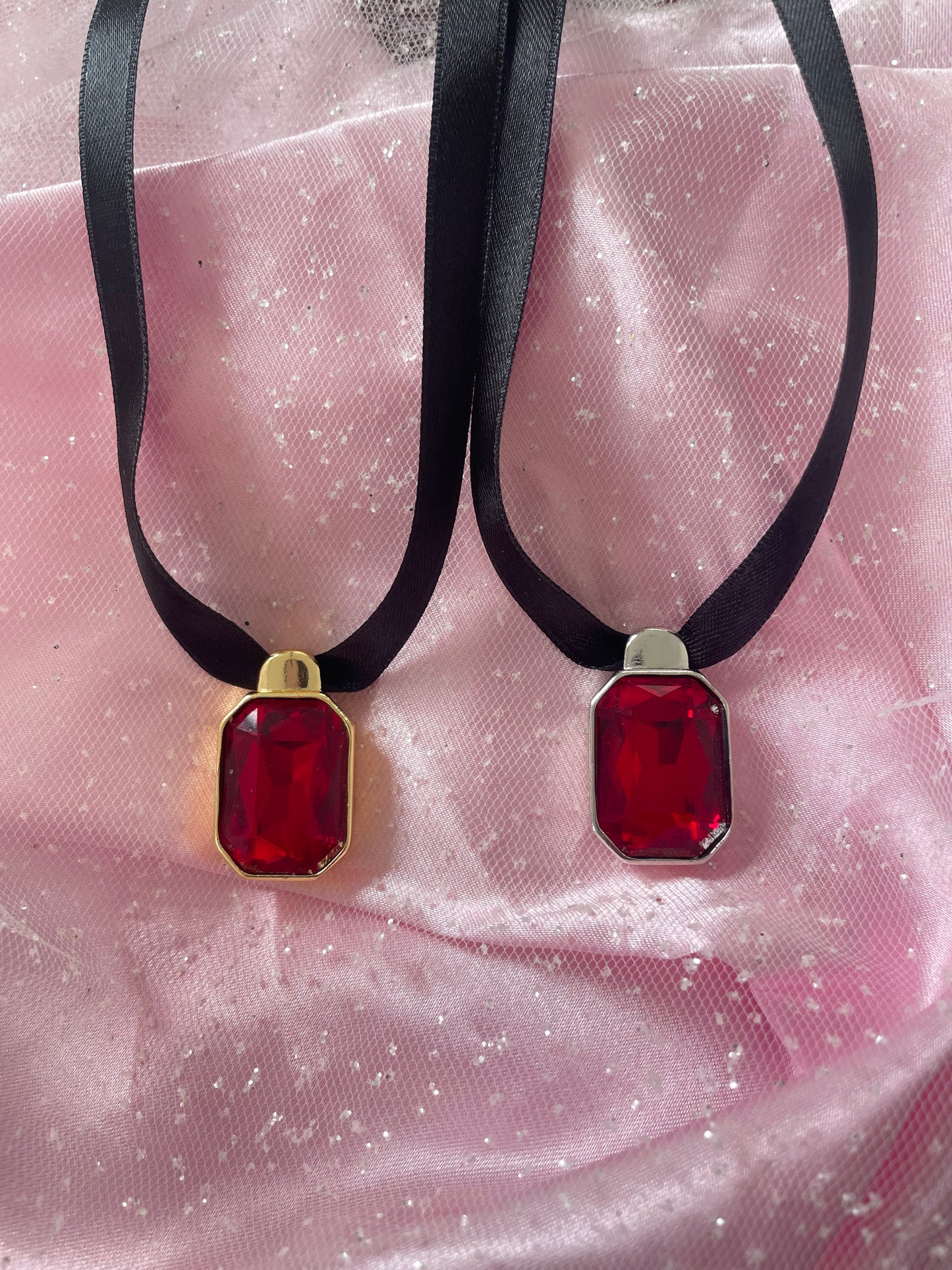 The Dazzlings necklace (2nd version, ribbon version)