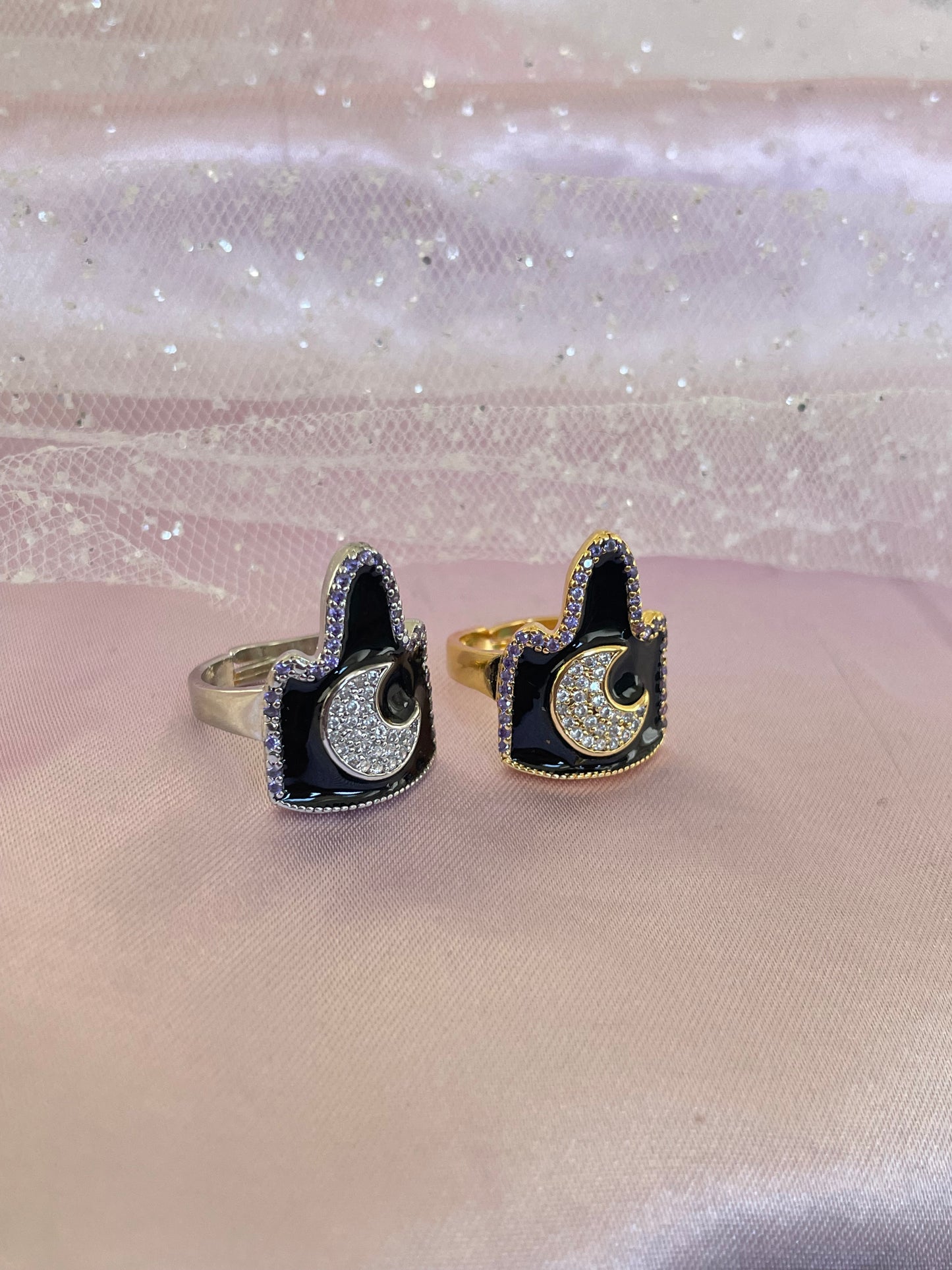 Princess Luna Cutie Mark and Crown Ring!