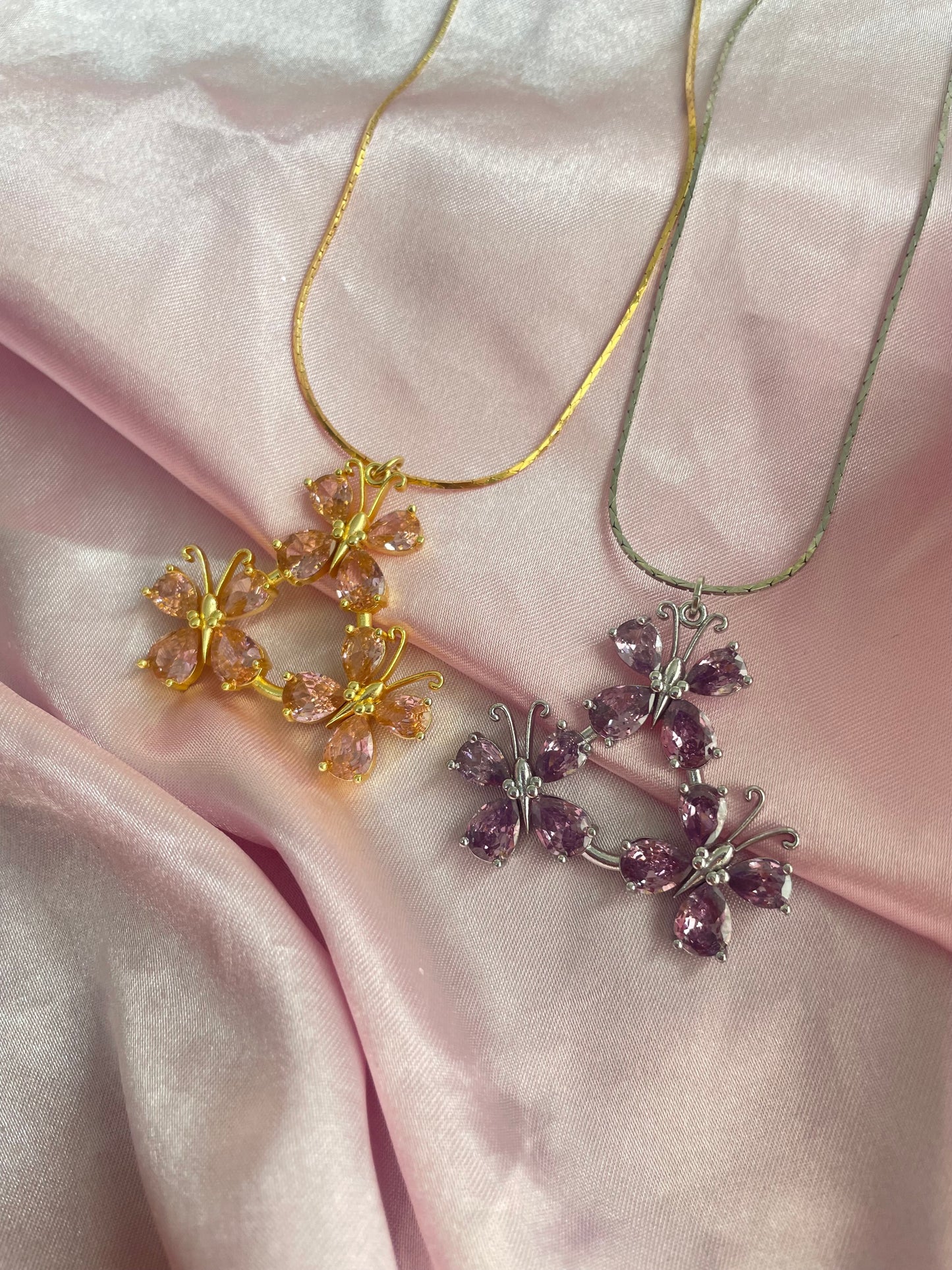 24K gold plated and 925 sterling silver Fluttershy Cutie Mark necklace