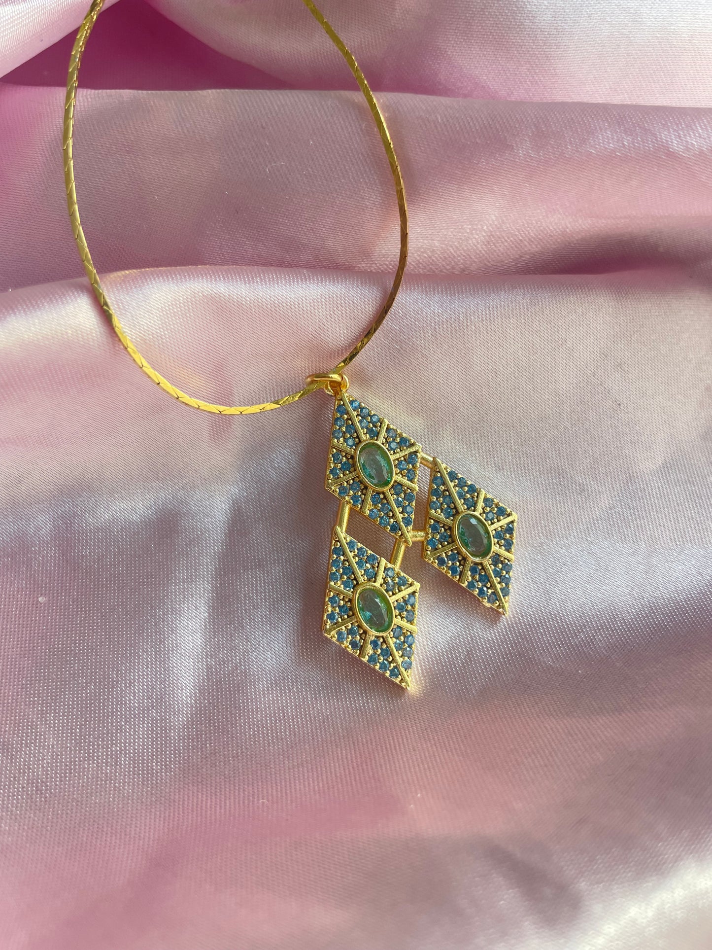 24K gold plated and 925 sterling silver Rarity Cutie Mark necklace