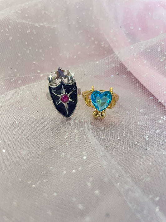 Cadence and Shining Armour Matching Rings