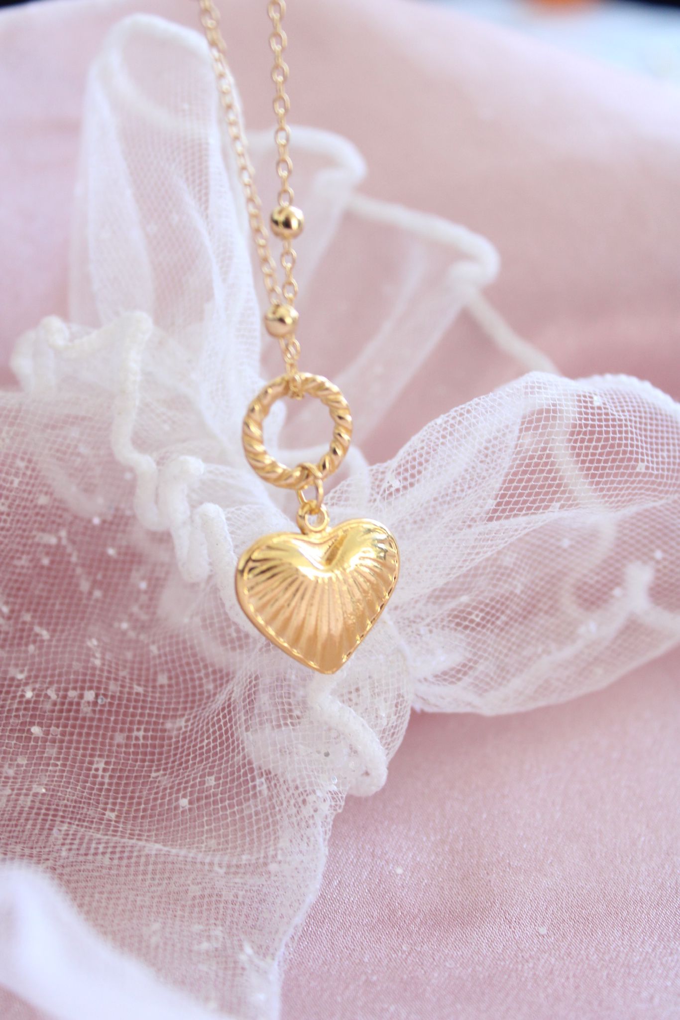 Barbie Movie Heart Necklace