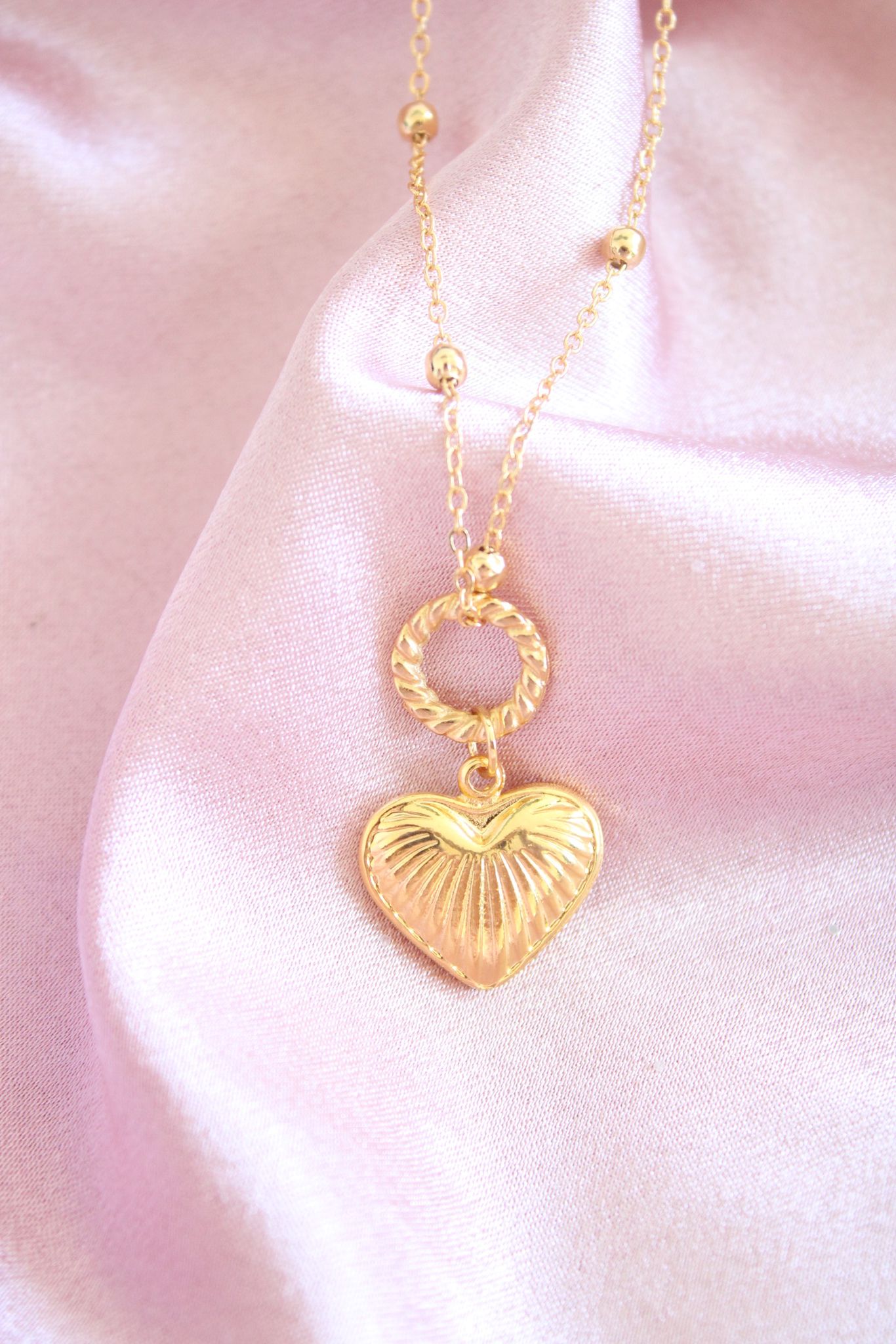 Barbie Movie Heart Necklace