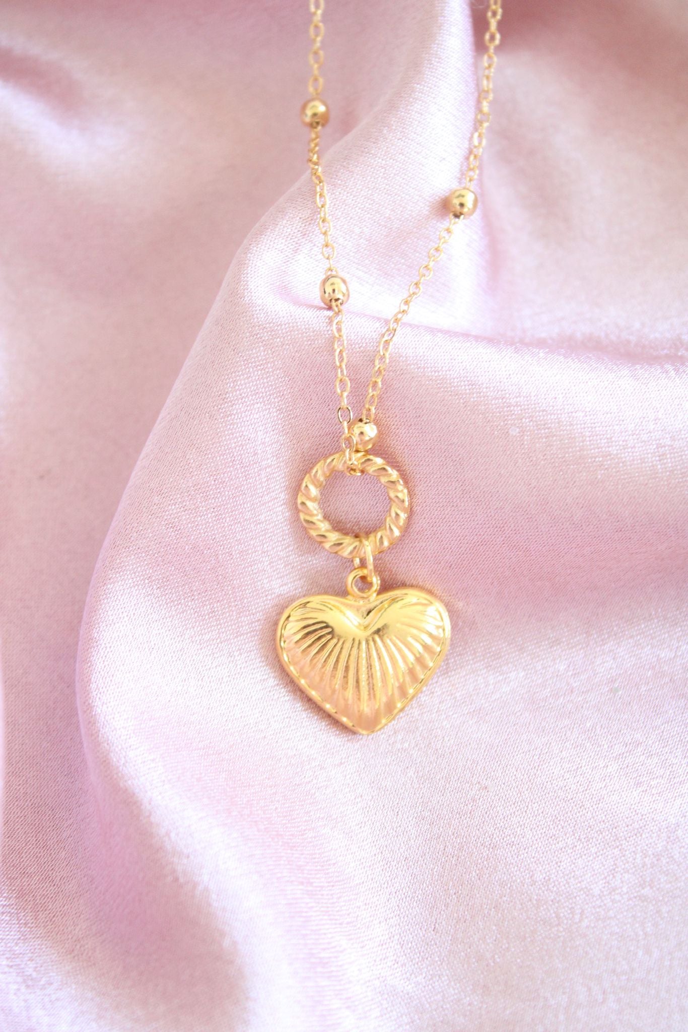 Barbie Movie Heart Necklace