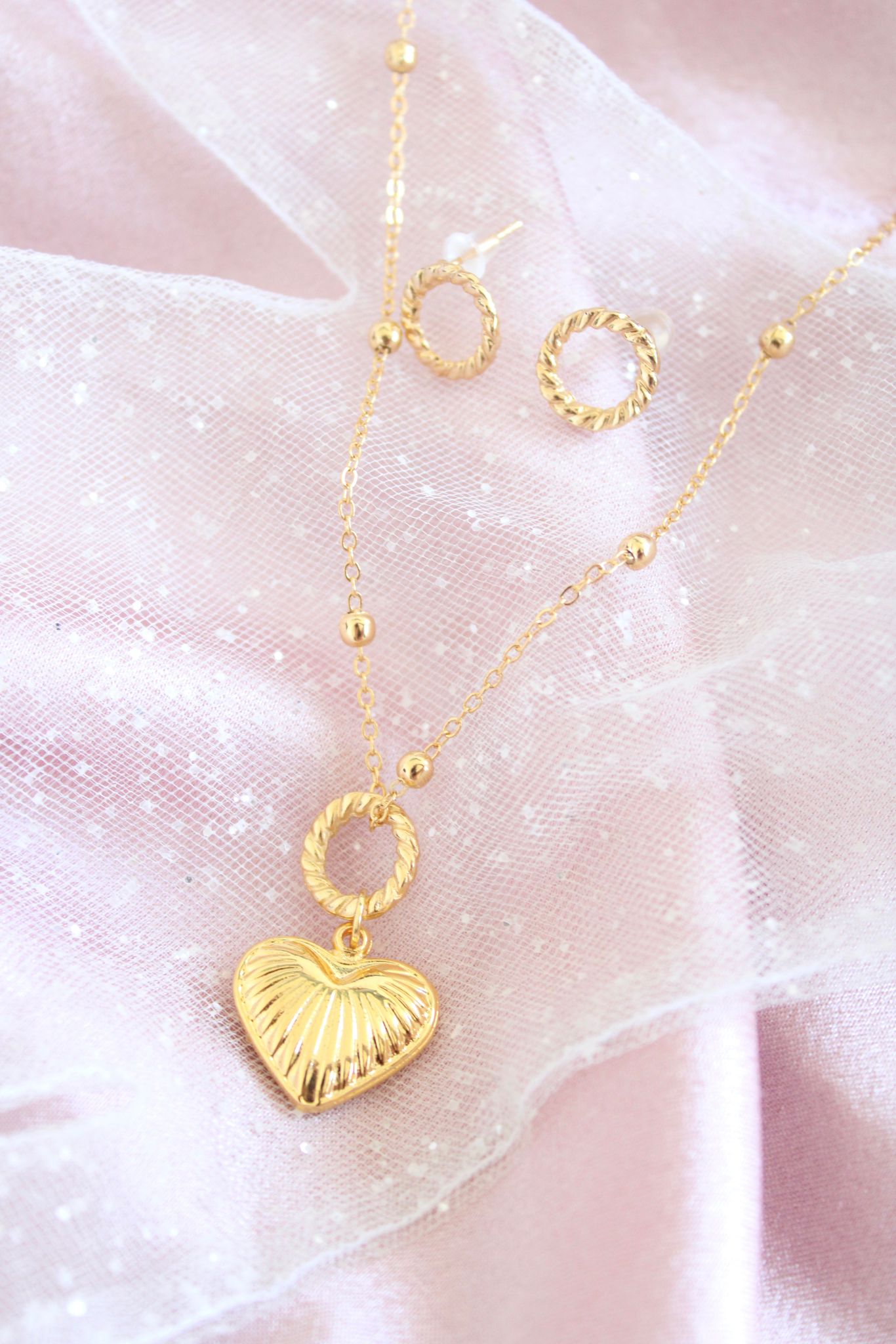 Barbie Movie Heart Necklace