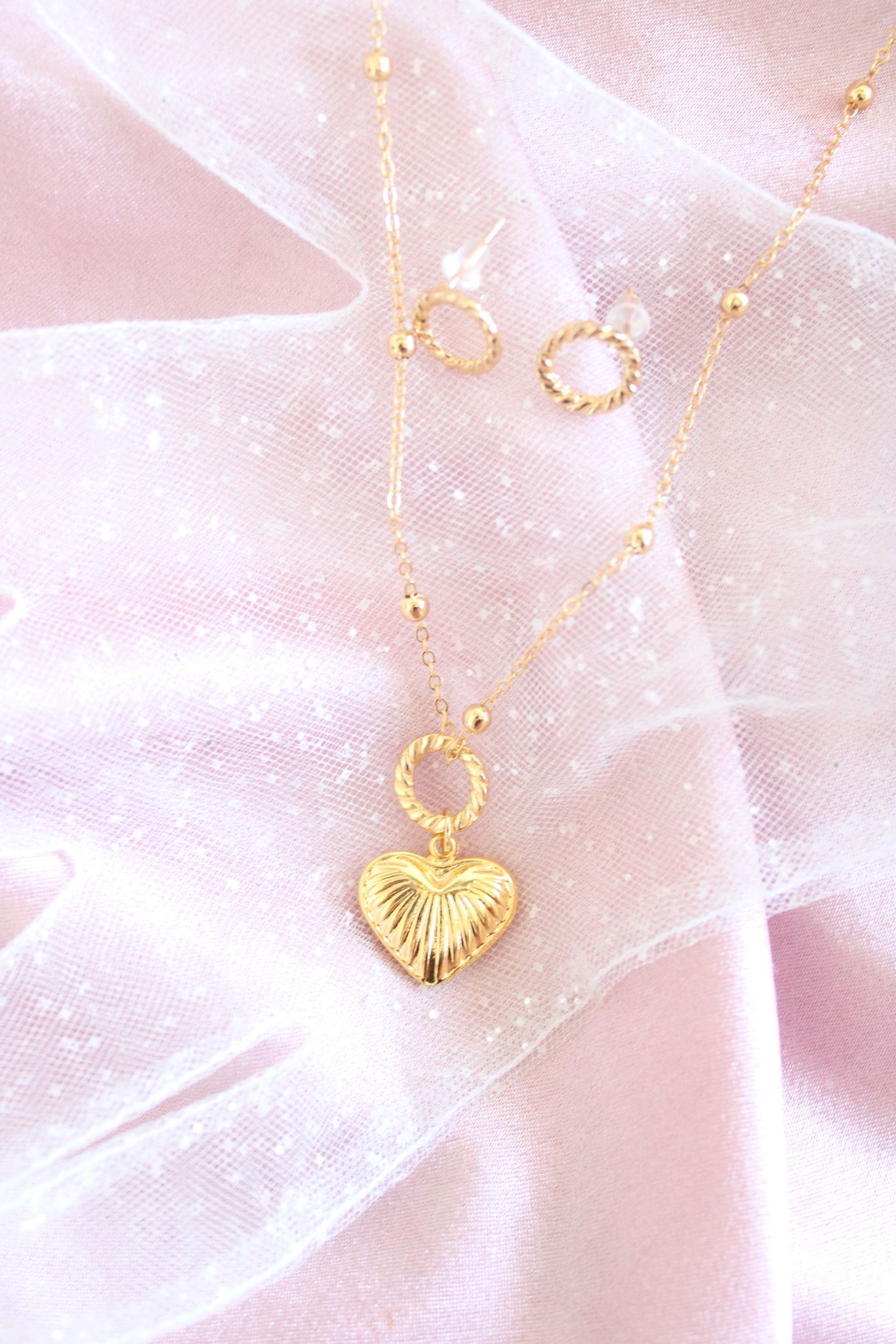 Barbie Movie Heart Necklace